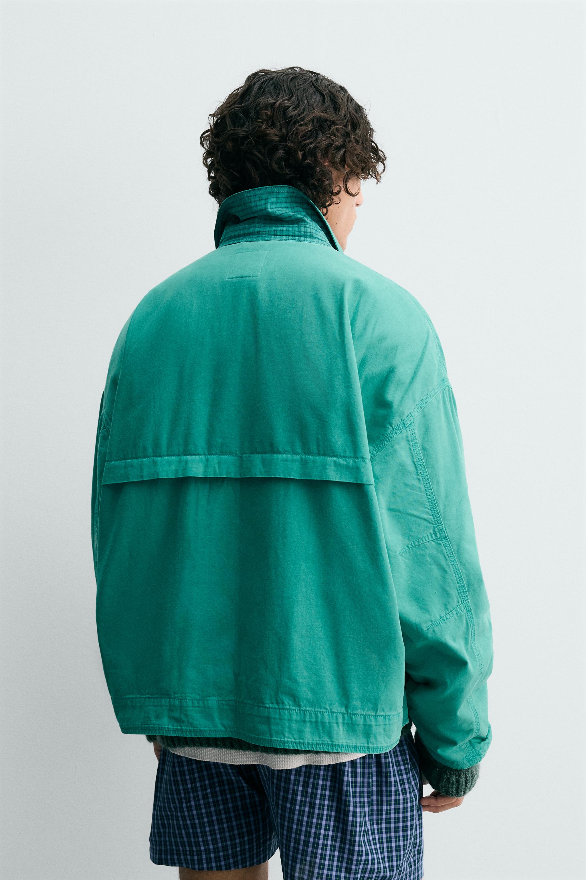 BLOUSON COUPE CARRÉE À BRANDEBOURGS